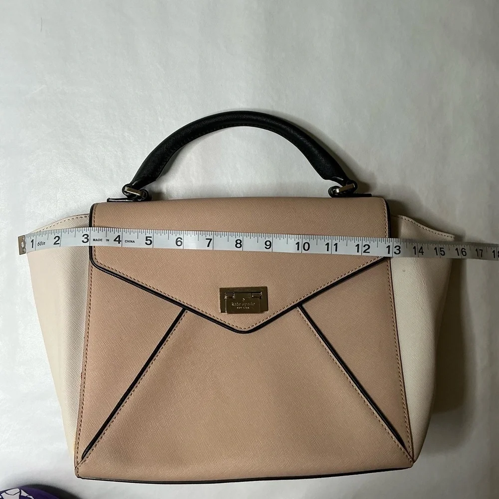 Kate Spade Saffiano Leather Envelope HandbagTwo Tone